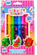 Fruitysquad Scented Scented Drawing Markers Thin Set 10 Colors