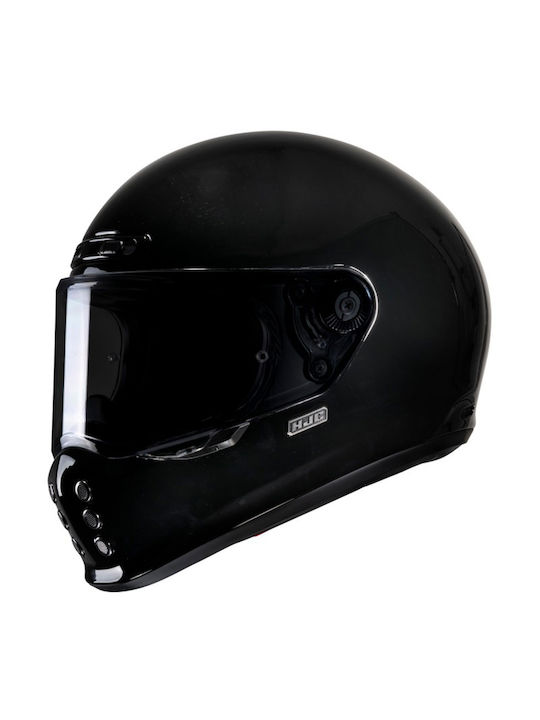 HJC V10 Black Motorradhelm Volles Gesicht ECE 22.06