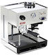 Lelit Pl042TEMD Anita Automatic Espresso Machine 1200W Pressure 15bar with Grinder Silver