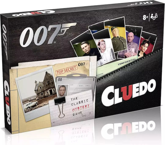 Board Game Cluedo: 007 James Bond for 2-6 Players 8+ Years Old (EN) Winning Moves
