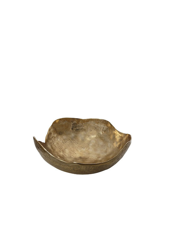 Espiel Decorative Bowl Gold 28x27cm