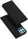 Dux Ducis Skin Pro Wallet Δερματίνης Μαύρο (Honor X8)