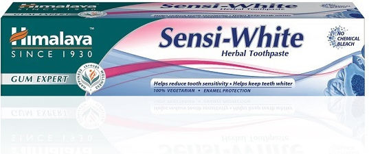 Himalaya Wellness Sensi-White Toothpaste for Sensitive Teeth & Whitening 75ml