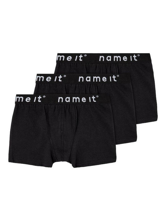 Name It Kids' Set with Boxers Black 3pcs