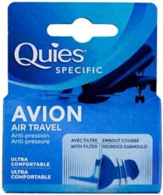 Quest Air Travel Earplugs Blue 2pcs