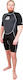 Scorpena Scorpena Miami Wetsuit with Zip Grey Black 3mm