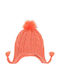 Kids Beanie Knitted Orange