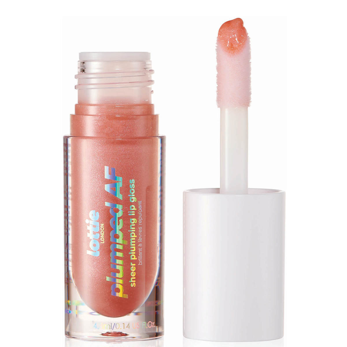 Lottie London Plumped AF Lip Gloss Baddie Pink Skroutz.gr