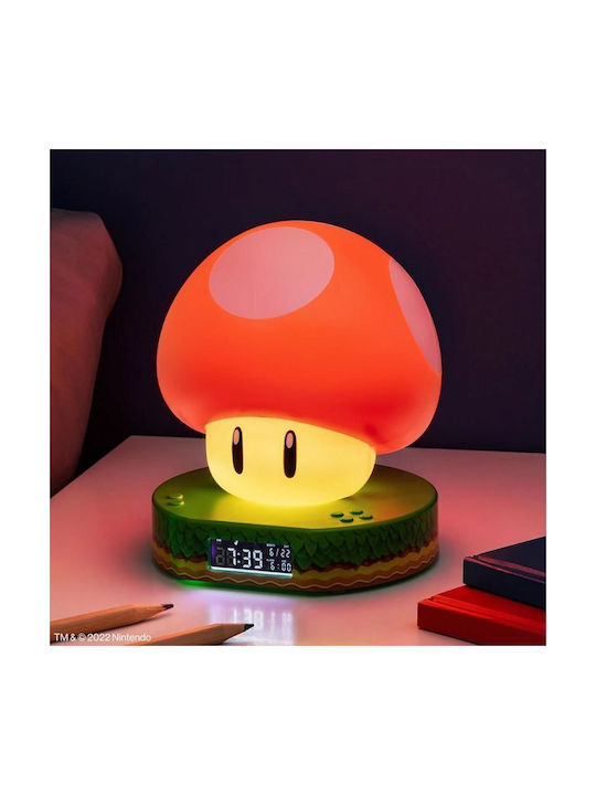 NINTENDO Super champignon Réveil Super Mario Bros Paladone – le Comptoir du  Geek