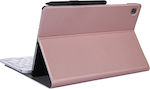 Klappdeckel Synthetisches Leder mit Tastatur Englisch US Rose Gold (Galaxy Tab S6 Lite 10.4) EDA00410501C