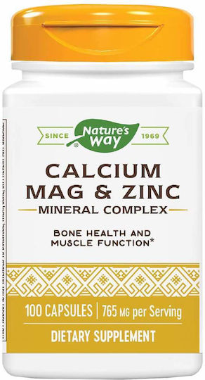 Nature's Way Calcium Mag & Zinc 100 капси