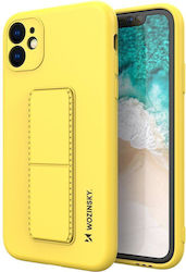 Wozinsky Kickstand Back Cover Σιλικόνης Κίτρινο...