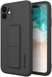 Wozinsky Kickstand Back Cover Σιλικόνης Μαύρο (...