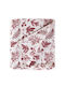 Kentia Christmas Tablecloth Fabric Red L135xW180cm.