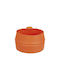 Mil-Tec Wildo Fold-A-Cup Cană Plastic Portocaliu 600ml