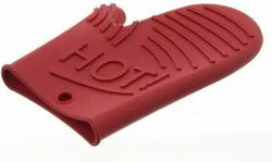 Ofenhandschuh Silikon in Rot Farbe 1Stück