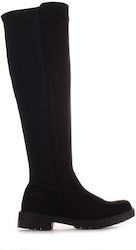 Famous Shoes Women's Boots Over the Knee Black