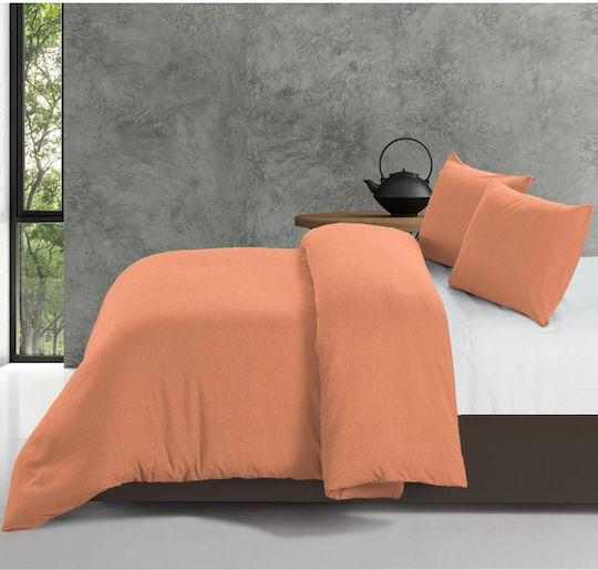 Zensation Set Single 140x220 Bamboo Orange