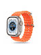 Tech-Protect IconBand Pro Armband Silikon Orange (Apple Watch 42/44/45mm) THP1576