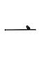 Elmark Modern Lamp Wall with Integrated LED and Natural White Light Black 60cm