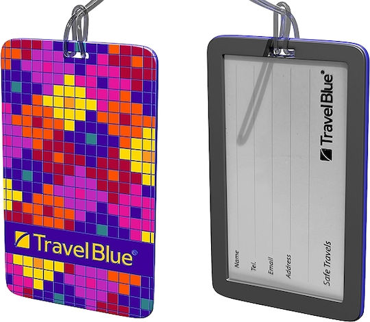 Travel Blue Blue Puzzle Kofferanhänger Bunt