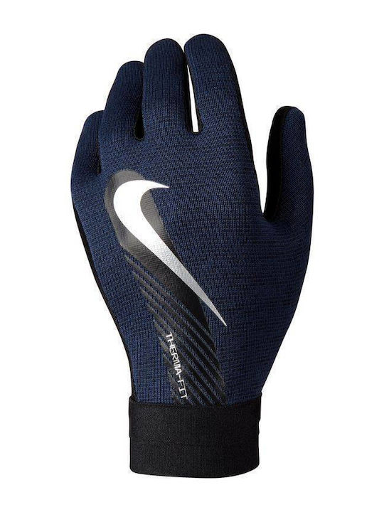 Nike Therma Fit Kids Goalkeeper Gloves Blue