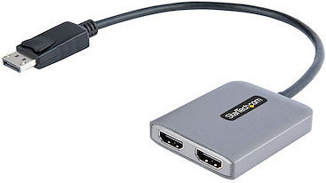 StarTech Konverter DisplayPort männlich zu HDMI 2x weiblich 1Stück MST14DP122HD