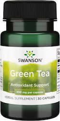 Swanson Green Tea 500mg 30 κάψουλες