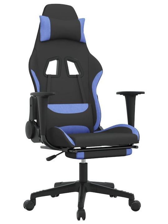 vidaXL 3143749 Fabric Gaming Chair with Footres...