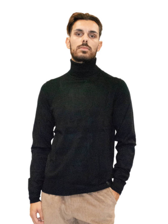 Men's Turtle Neck Blouse Why Not - Turtle Neck BLACK 029500002500133