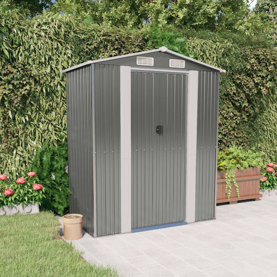Metallische Gartenhaus Galvanisiert 1.92x1.08x2.23m Metallische Gartenhaus Galvanisiert 1.92x1.08x2.23m