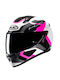HJC C10 MC8 Pink Black White Motorcycle Helmet Full Face ECE 22.06