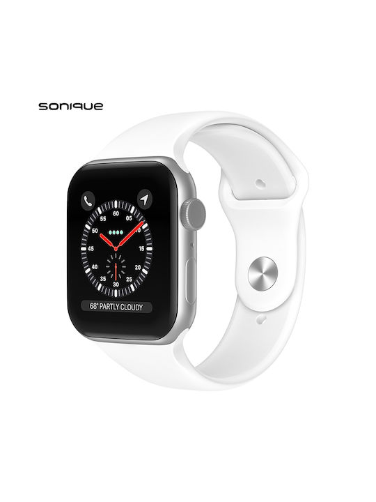 Sonique Soft Band Strap Silicone White (Apple W...