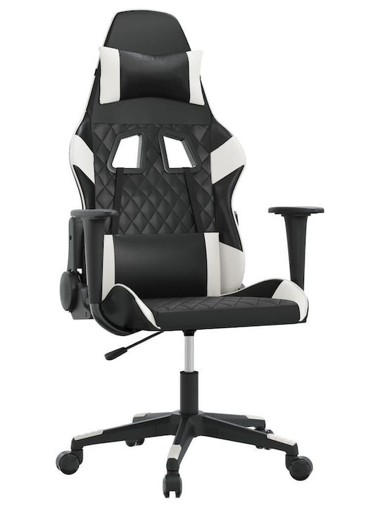 vidaXL 3143758 Gaming Stuhl Black / White
