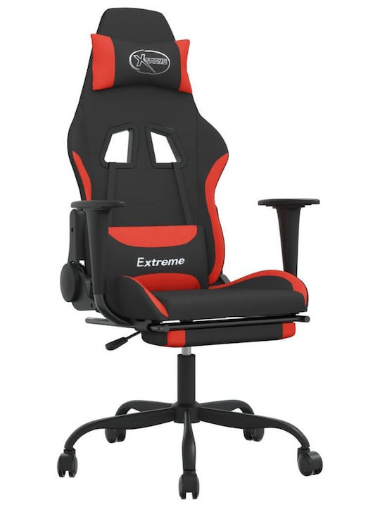 vidaXL 3143731 Fabric Gaming Chair with Footres...
