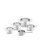 Fissler Original-Profi Kochgeschirr-Set Silver 084-129-05-000/0 9Stück