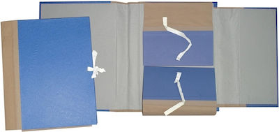 Next Folder with Ribbon and Ears for Paper A4 Blue 10pcs