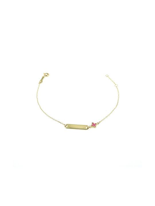 Children's bracelet made of Gold Identity 9K