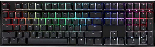 Ducky One 2 Gaming Mechanical Keyboard with Cherry MX Black switches and RGB lighting (English US)