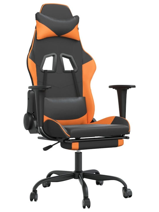 vidaXL 345417 Καρέκλα Gaming Δερματίνης με Υποπ...
