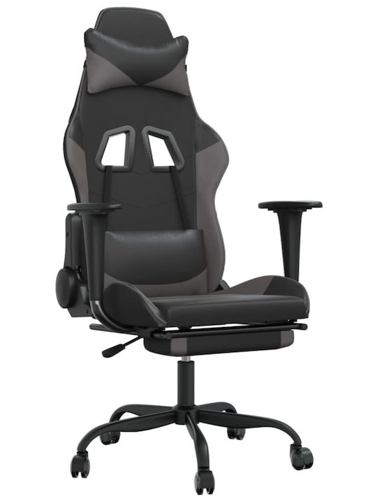 vidaXL 345415 Καρέκλα Gaming Δερματίνης με Υποπ...