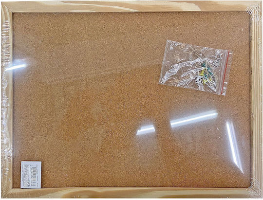 Justnote Cork Notice Board 40x30cm