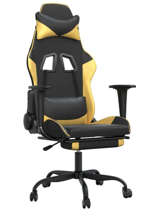 vidaXL 345413 Καρέκλα Gaming Δερματίνης με Υποπ...