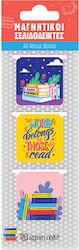 CHartini Poli All About Books Magnetic Semn de carte HB.MBM.00074