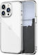Raptic X-Doria Clearvue Back Cover Σιλικόνης Διάφανο (iPhone 14 Pro Max)