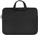Hurtel Universal Case Τσάντα Ώμου / Χειρός για Laptop 15.6" σε Μαύρο χρώμα