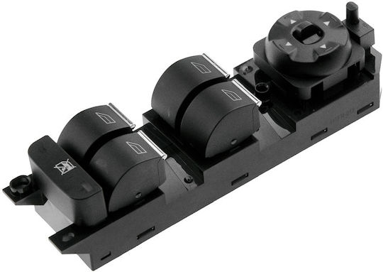 NTY Comutator geamuri auto pentru Ford Galaxie / Mondeo / S-Max 3pin Negru