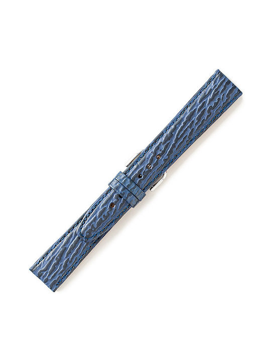 LEATHER LURAKE 18mm BLUE