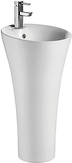 Karag Vendome G-306 Νιπτήρας Δαπέδου Πορσελάνης 45.5x45.5cm Λευκός