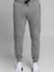 Van Hipster Men's Sweatpants with Rubber Gray